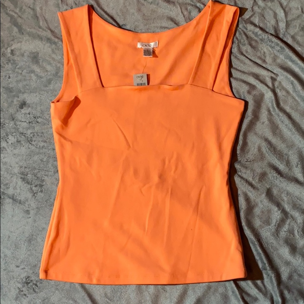 Orange Tanktop/Blouse